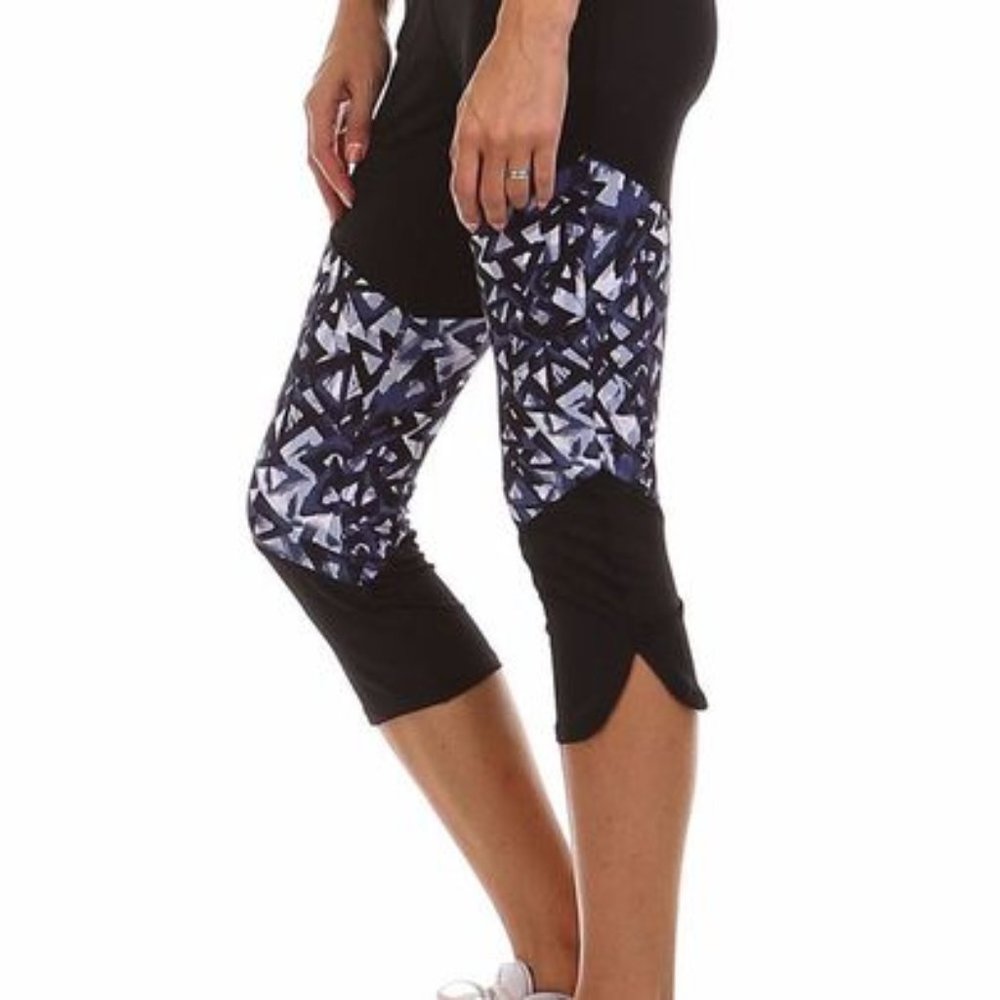 Mono B Stretch Capri Pants